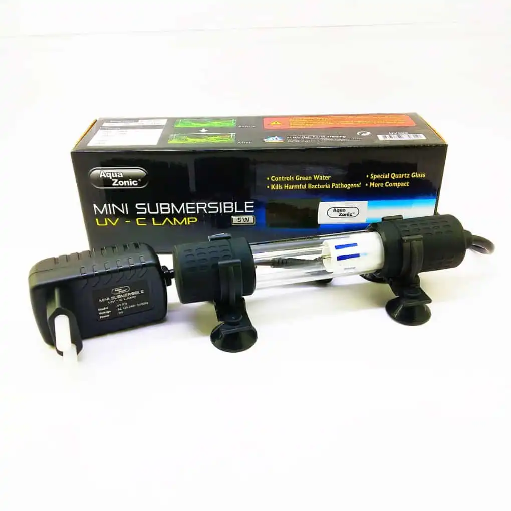 AquaZonic Mini Submersible UV C Lamp 17.5 Cm 5 W AZUV01 1