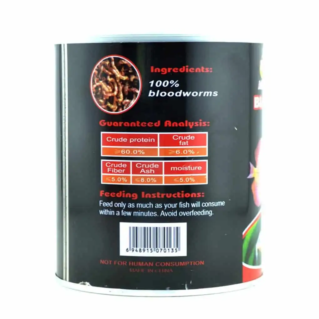 Aquav Freeze Dried Blood Worms 80 G AVFO01 2