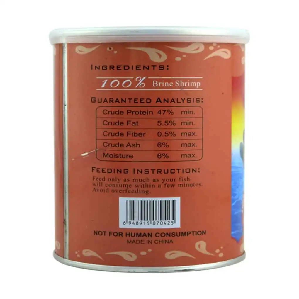 Aquav Freeze Dried Brine Shrimp 80 G AVFO02 2