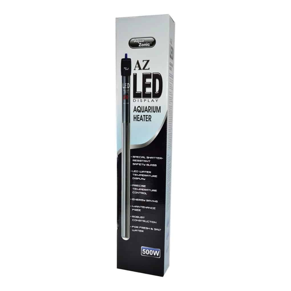 Aquazonic AZ LED Display Aquarium Heater 500 W AZHE04 1