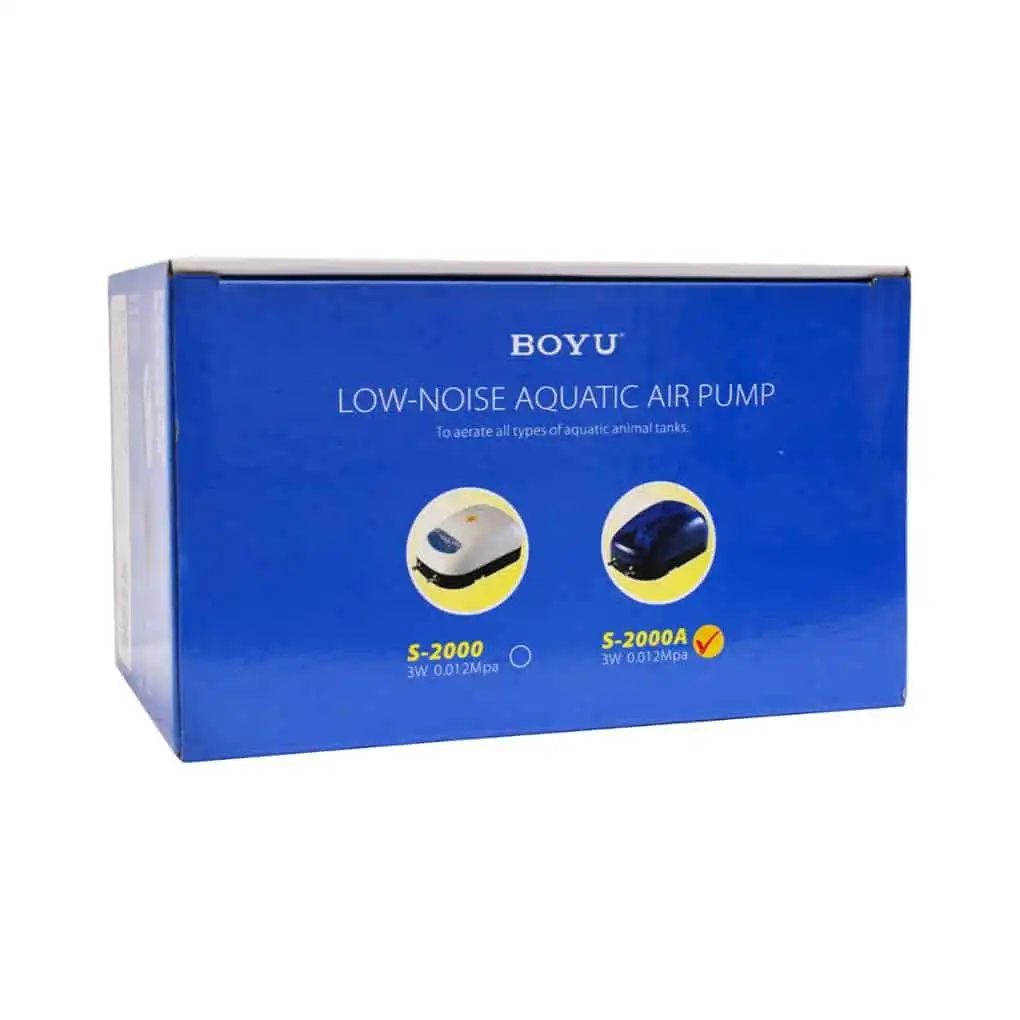 Boyu Aquatic Air Pump S 2000A BOAP07 1