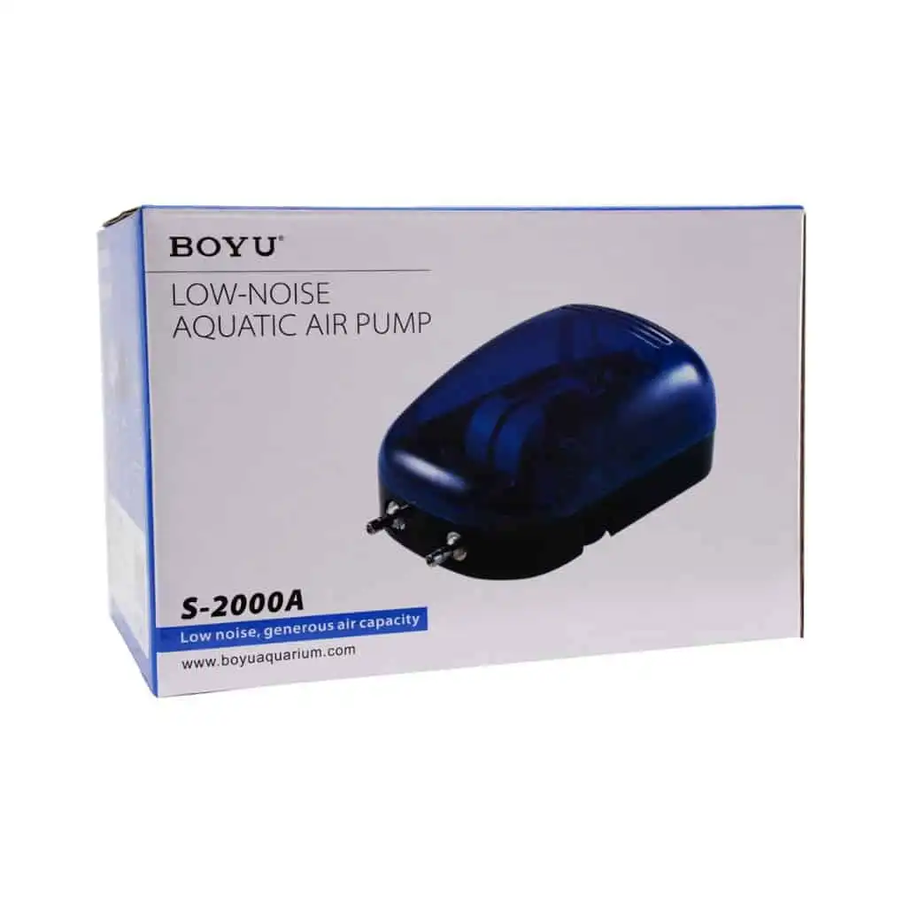 Boyu Aquatic Air Pump S 2000A BOAP07 8