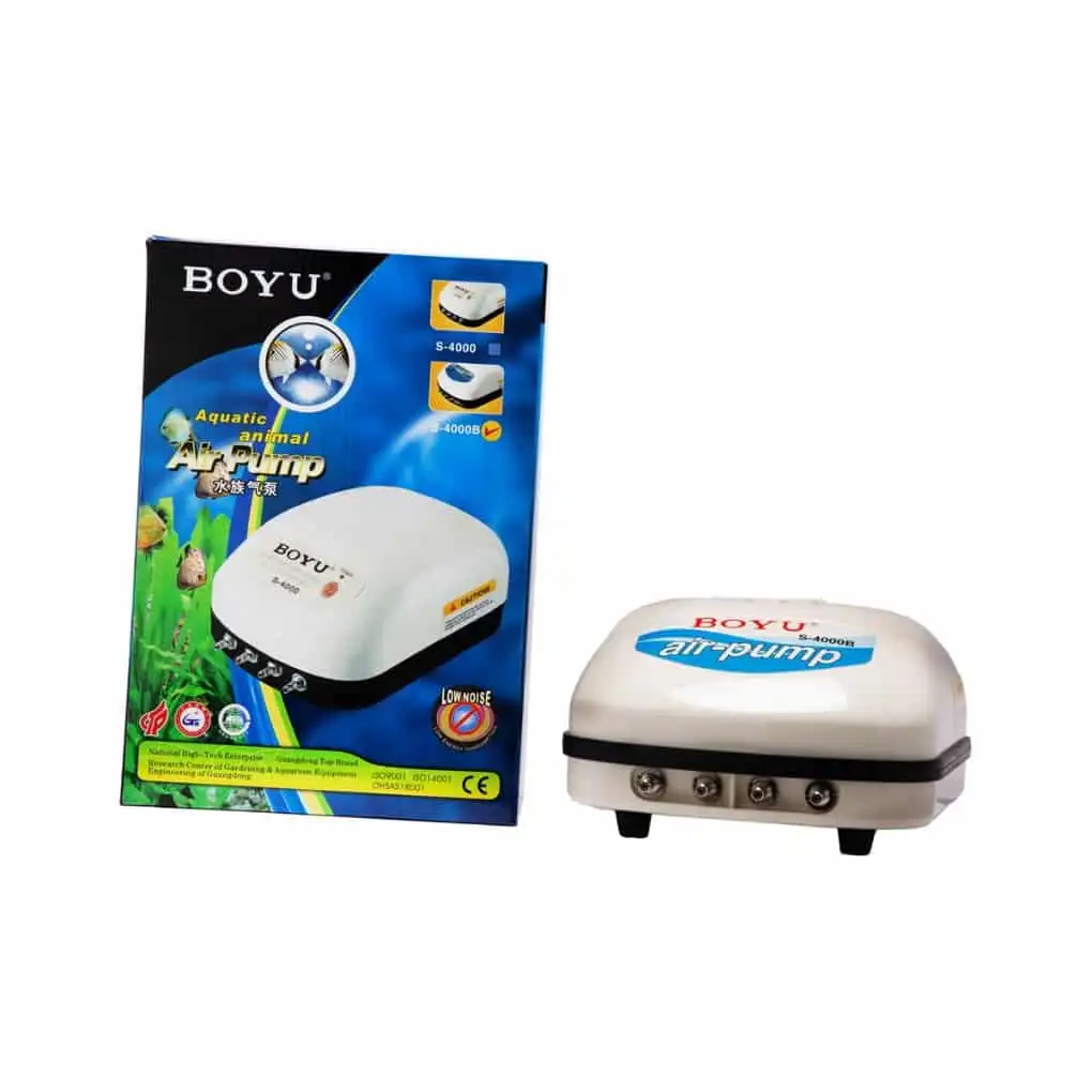 Boyu Aquatic Air Pump S 4000B 4 Way BOAP08 1