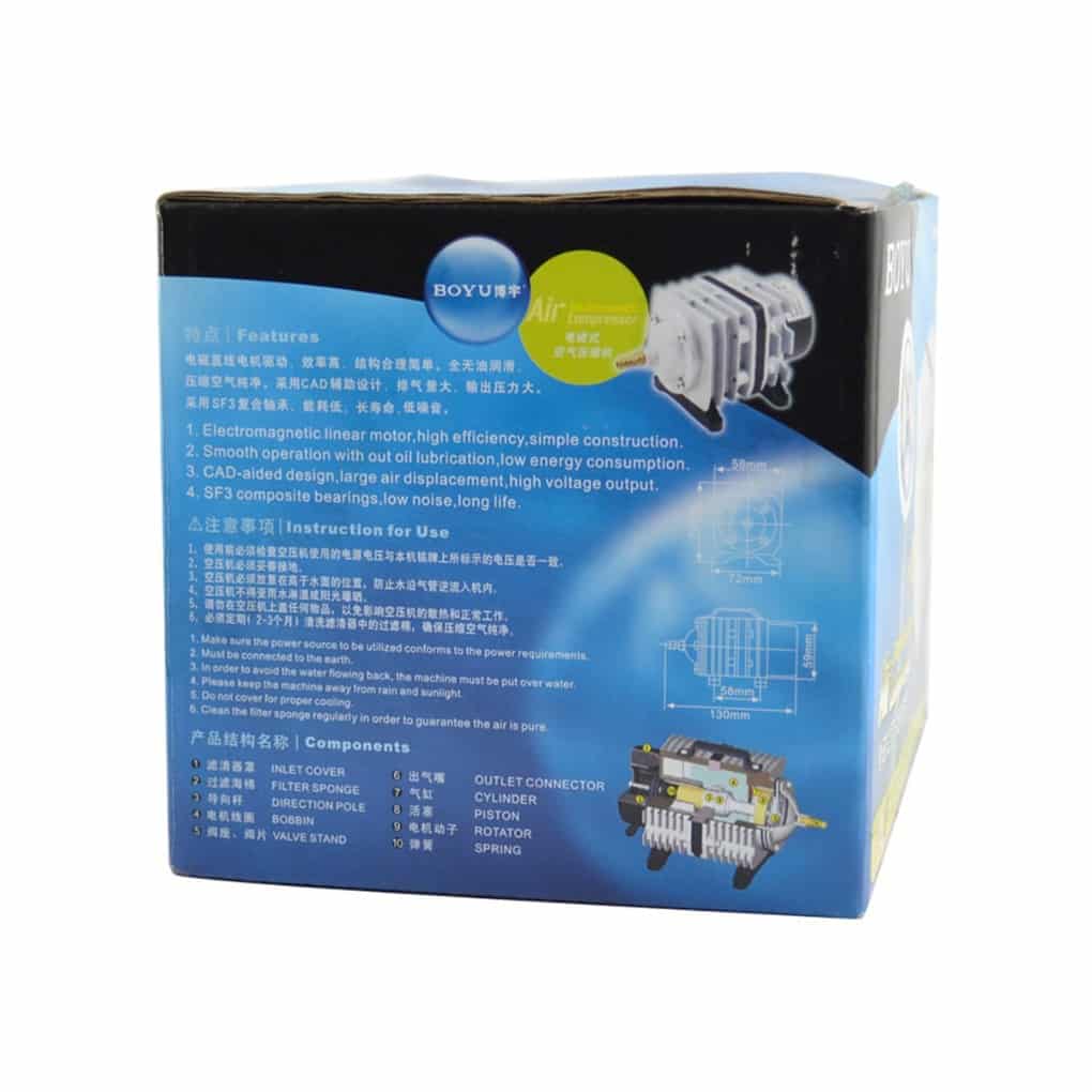 Boyu Electromagnetic Air Compressor ACQ 001 BOAP25 2