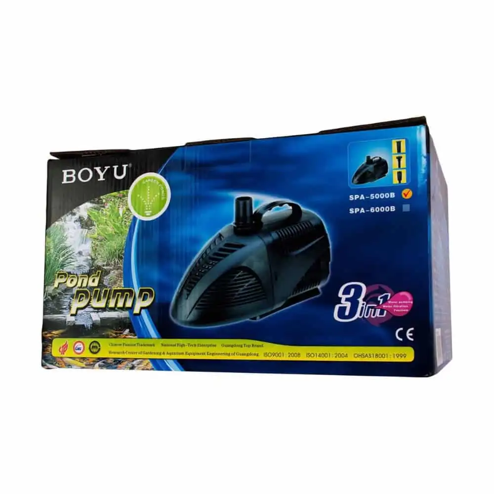 Boyu Pond Fountain Pump SPA 5000B BOSP37 1