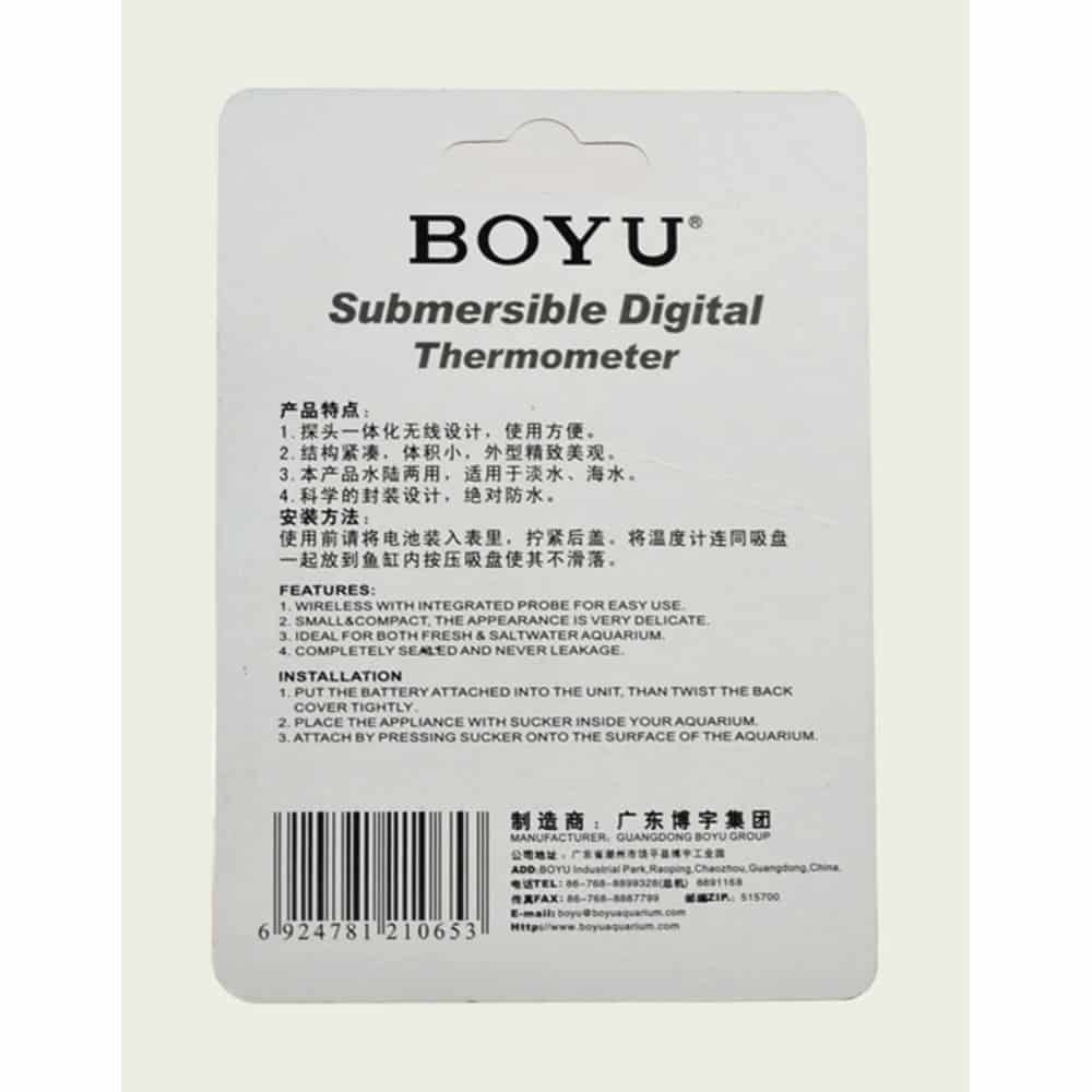 Boyu Subermersible Thermometer Digital BT 06 BOAC12 3