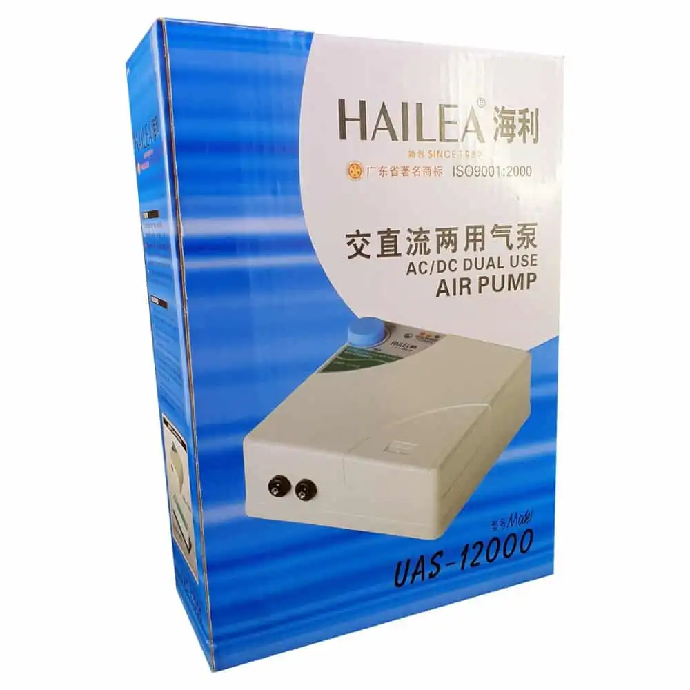 Hailea AC DC Air Pump UAS 12000 2 Way 2
