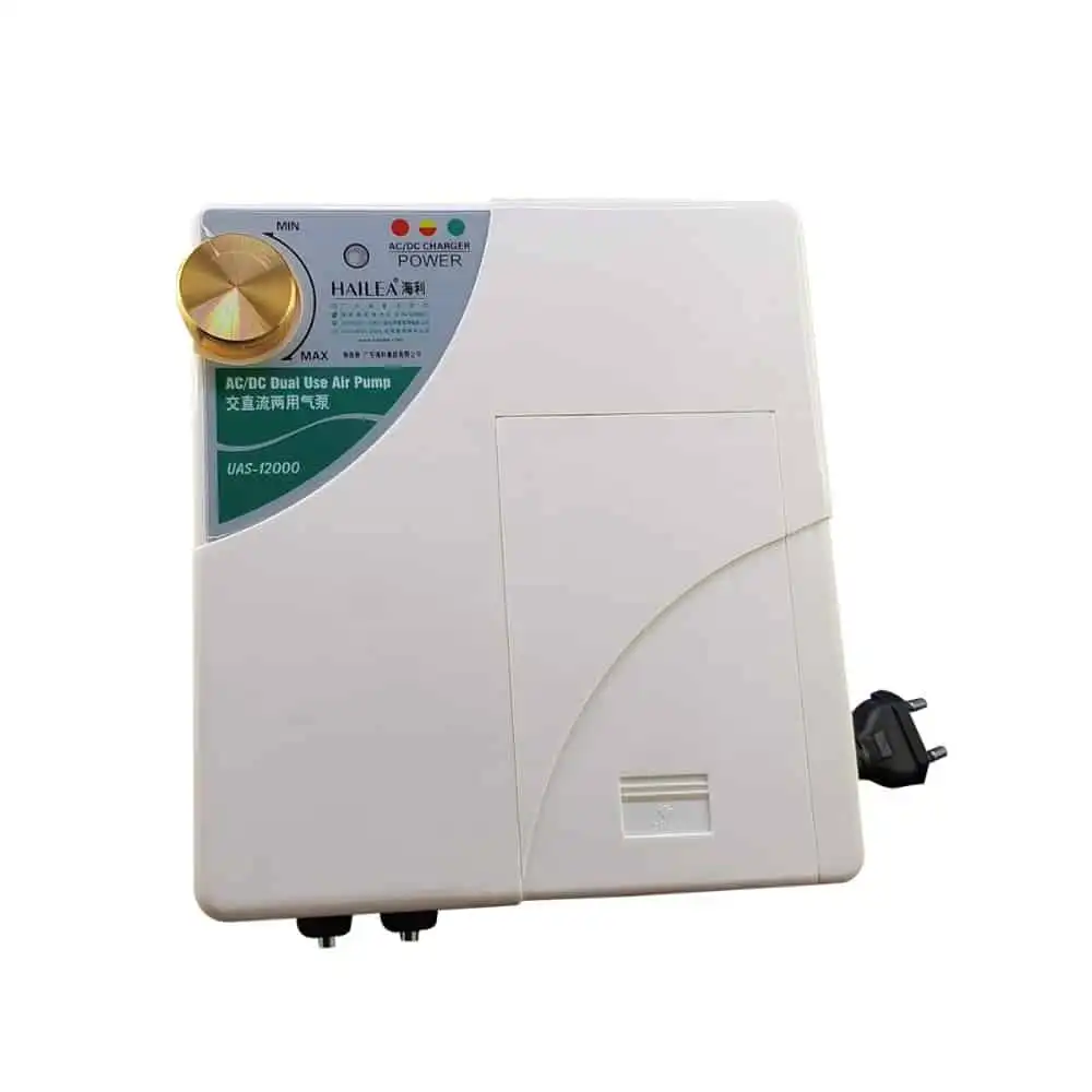 Hailea AC DC Air Pump UAS 12000 2 Way 6