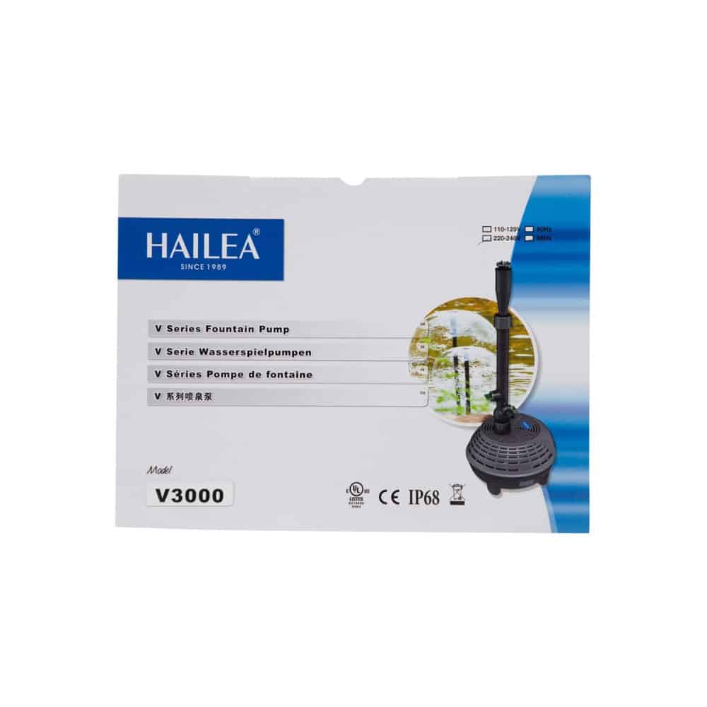 Hailea Fountain Pump V 3000 HASP13 1