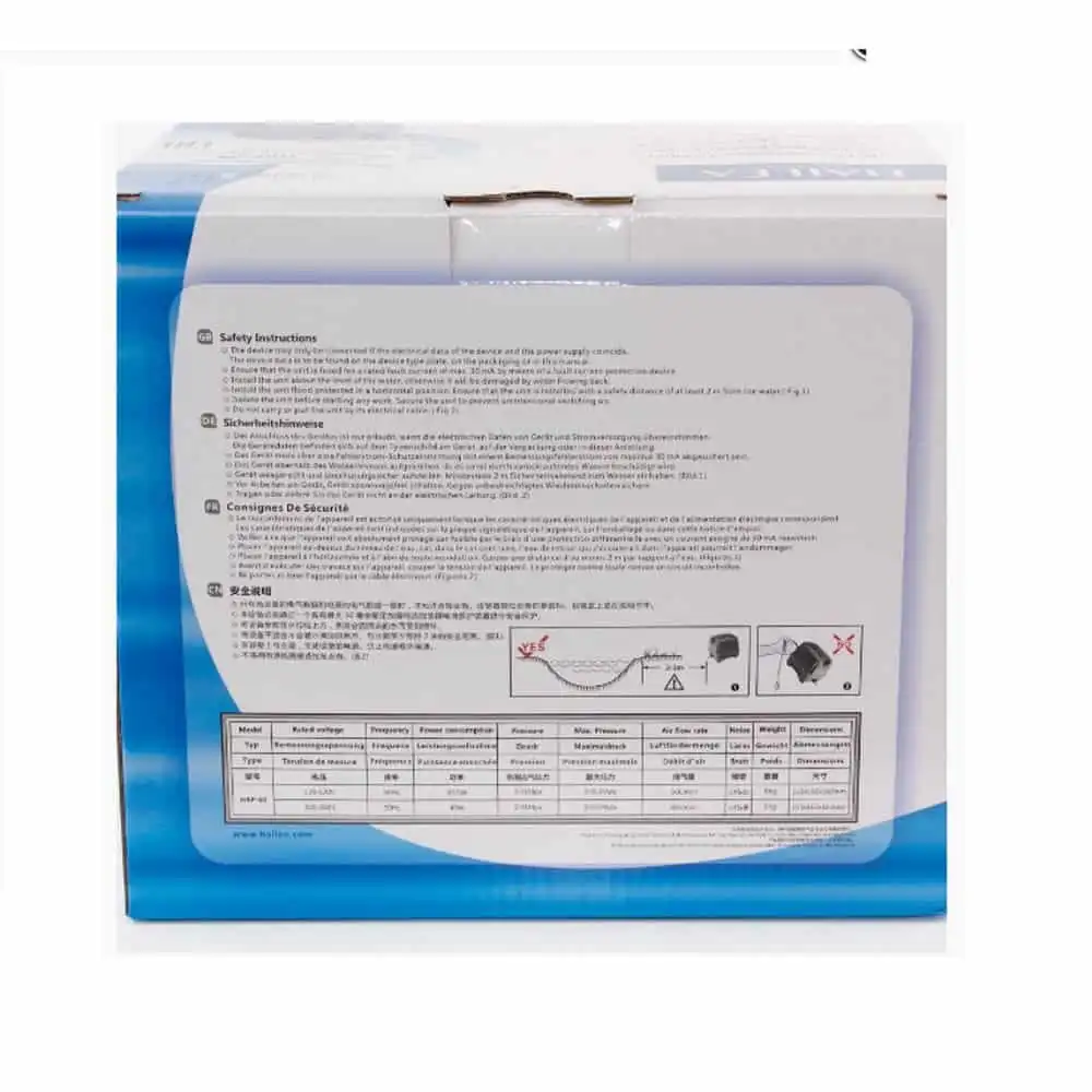 Hailea Hi Blow Air Pump HAP 80 HAAP09 3