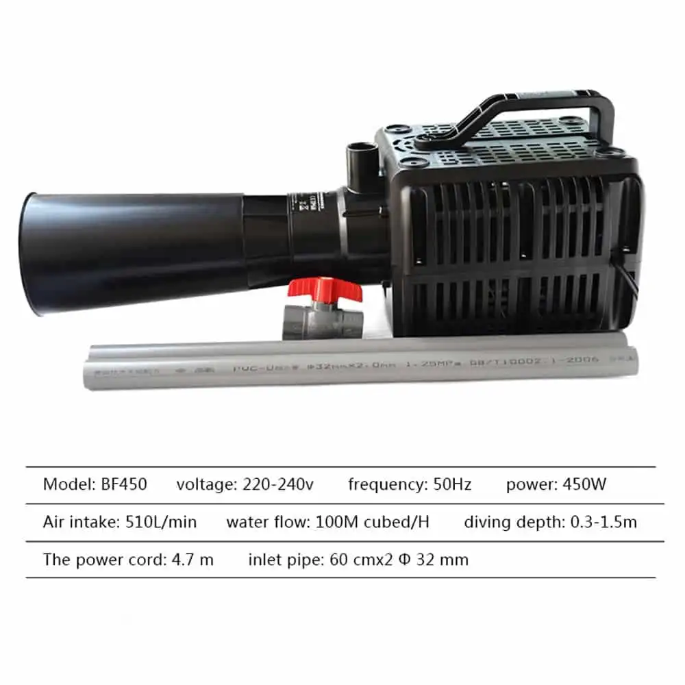 Hailea Submersible Pond Pump BF 450 HASP04 1
