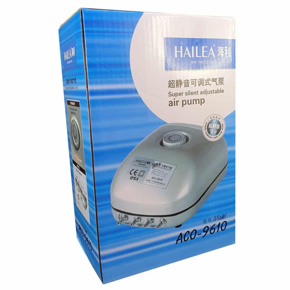 Hailea Super Silent Adjustable Air Pump ACO 9610 HAAP10 4