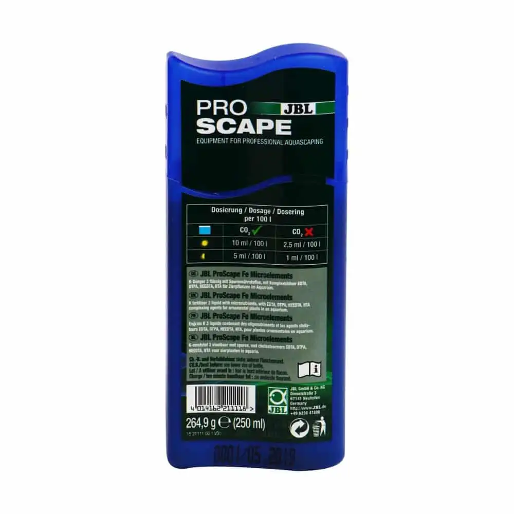 JBL ProScape Fe Microelements 250 Ml JBWT21 6