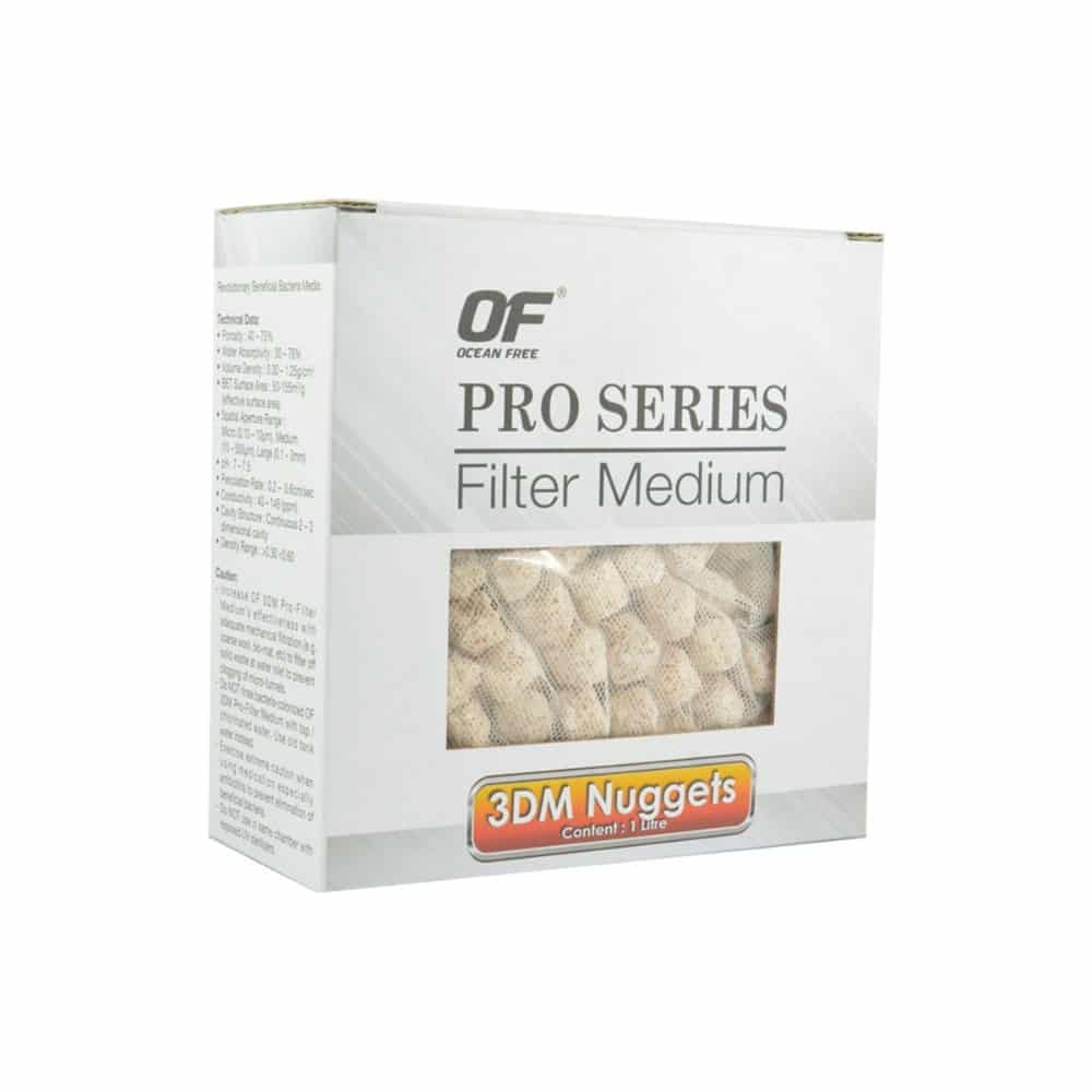 OF Pro Series Filter Medium 3DM Rings Nuggets 1 L OFFM11 1