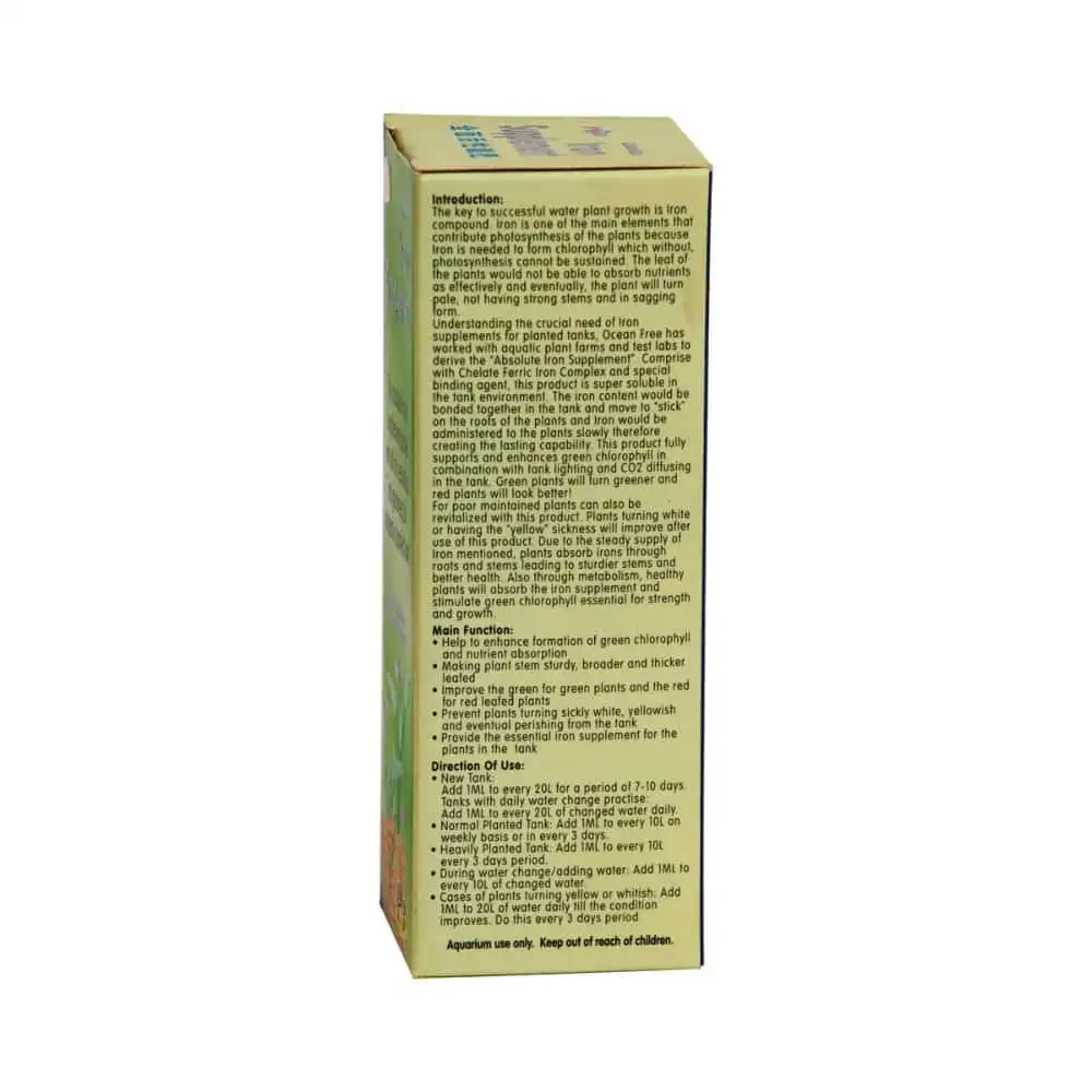 OceanFree Absolute Iron Supplement P3 120 Ml OFWT04 2