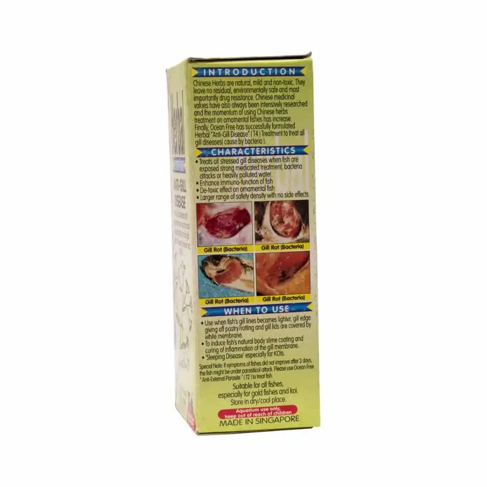 OceanFree Herbal Anti Gill Disease T4 120 ml OFFT16 2