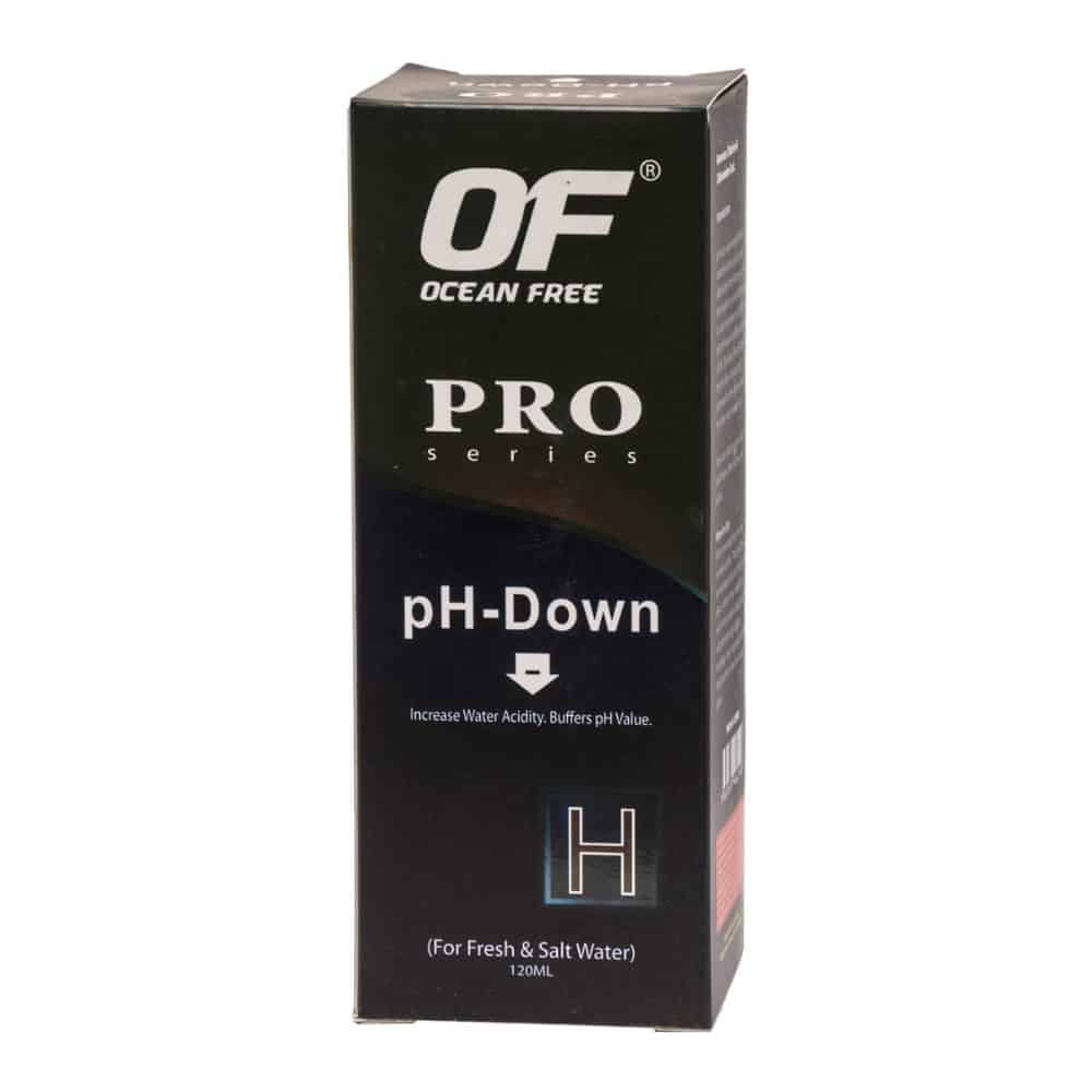 OceanFree Pro Series pH Down H 120 Ml OFWT18 1