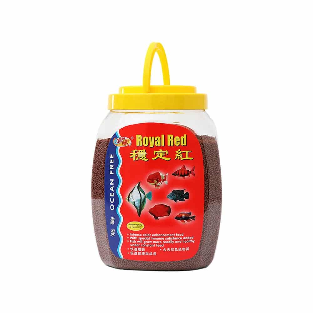 OceanFree Royal Red Fish Food 1.2 Kg 1 Mm OFFO08 1