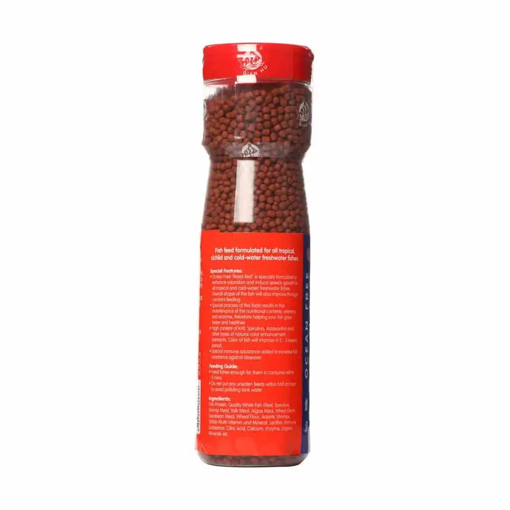 OceanFree Royal Red Fish Food 240 g 3 Mm OFFO10 2