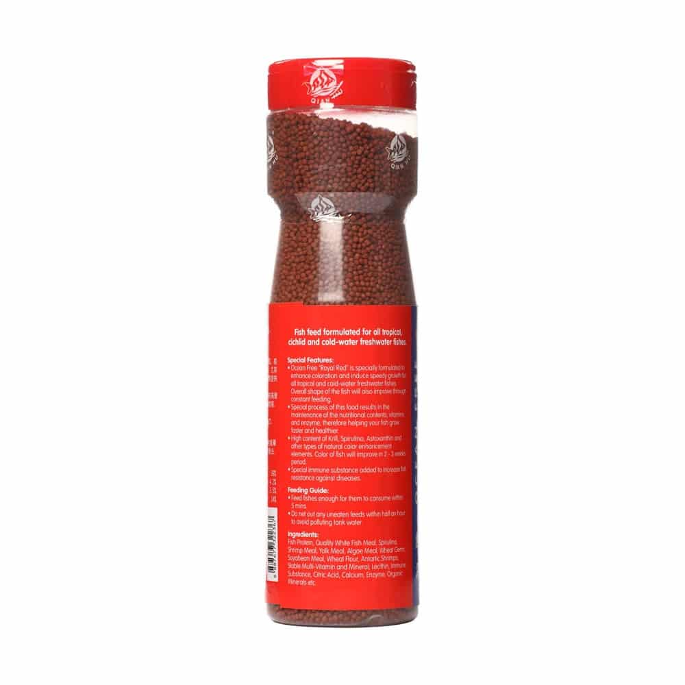 OceanFree Royal Red Fish Food 270 g 1 Mm OFFO11 2
