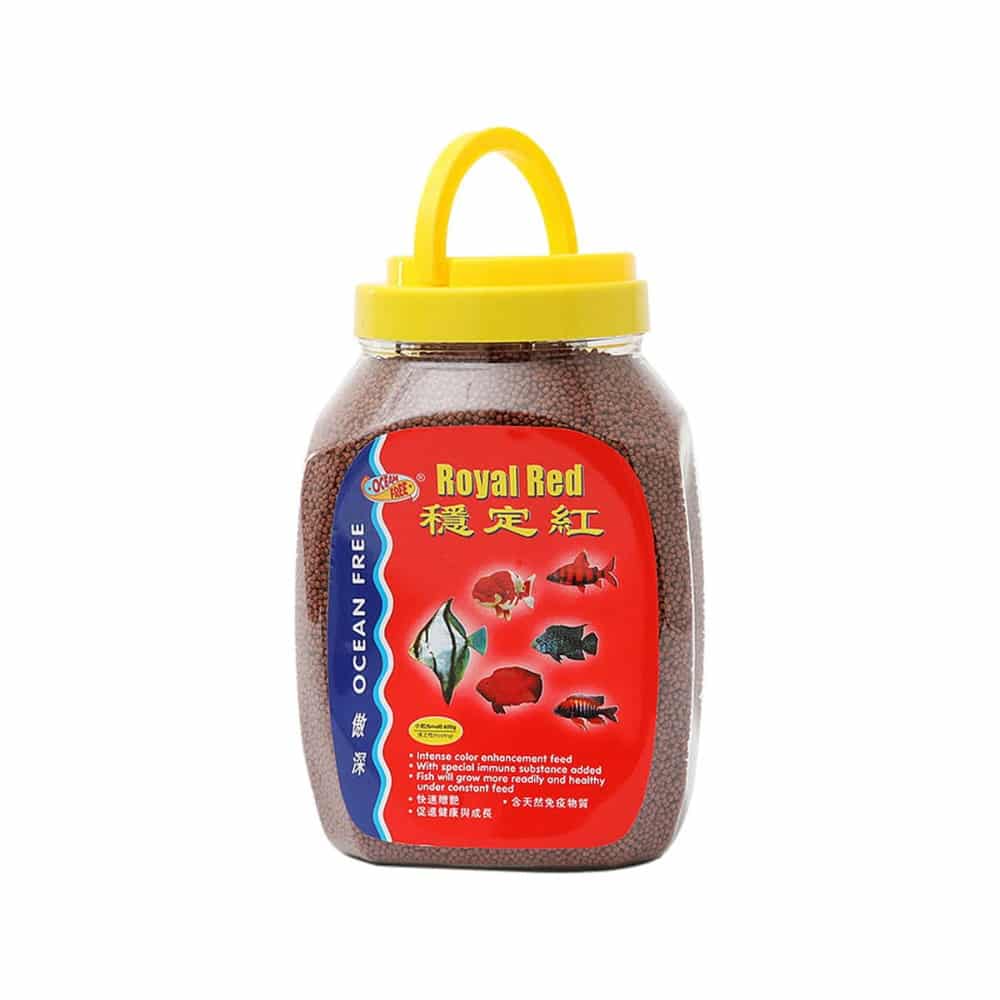 OceanFree Royal Red Fish Food 600 g 1 Mm OFFO12 1