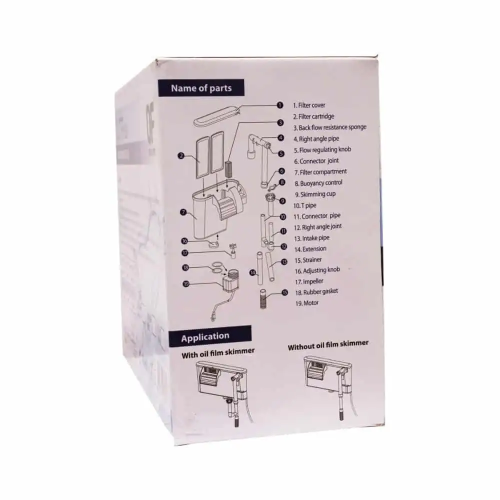 OceanFree Ultra Slim Hang On Filter US 03 OFHF03 4
