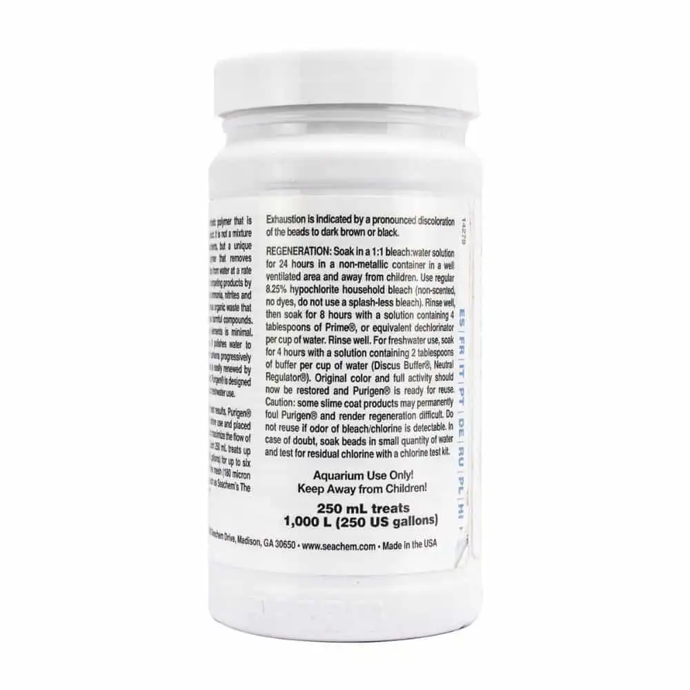 Seachem Purigen 250 Ml SHFM06 2