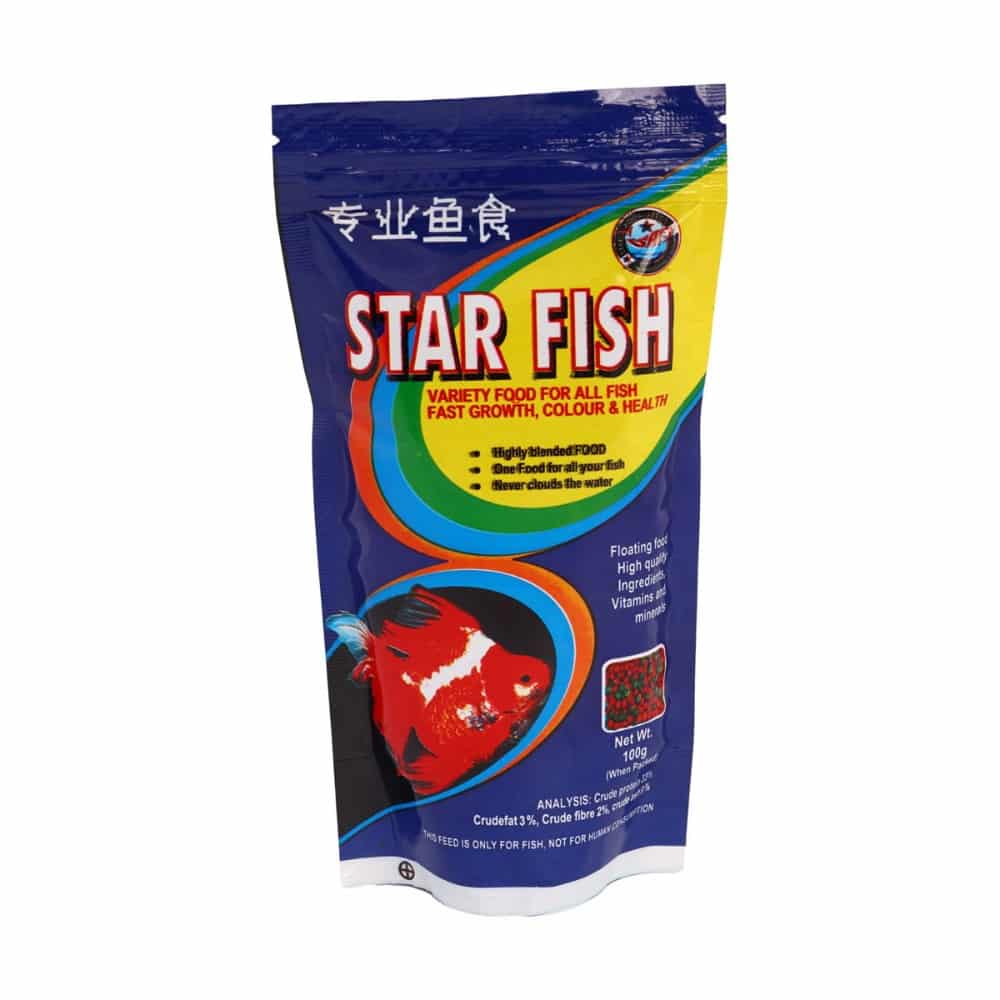 Star Fish Fish Food Pack of 2 100 G SFFO01 1