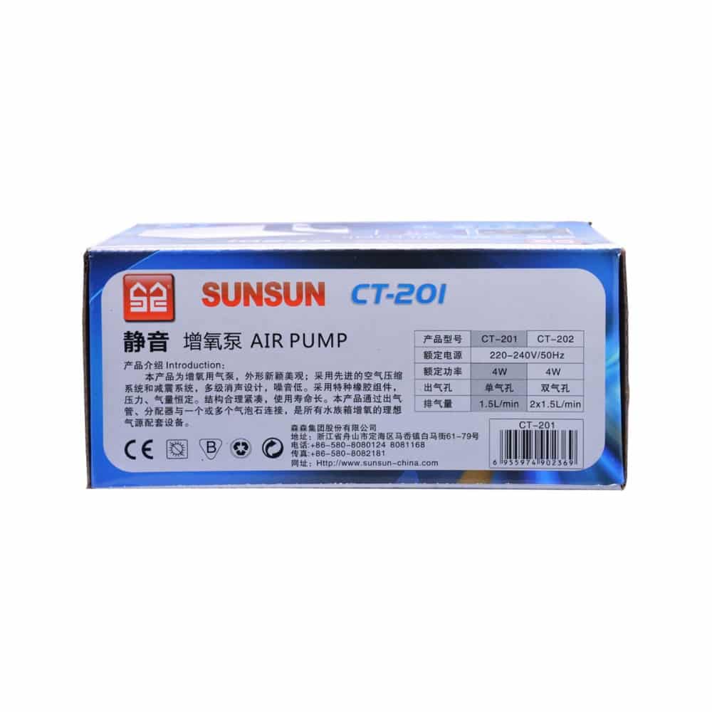 Sunsun Air Pump CT 201 1 Way SSAP09 3