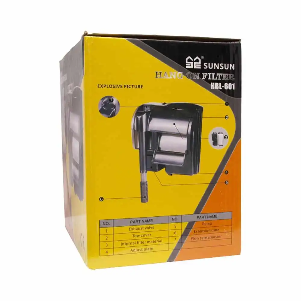 Sunsun Hang On Filter HBL 601 SSHF11 6