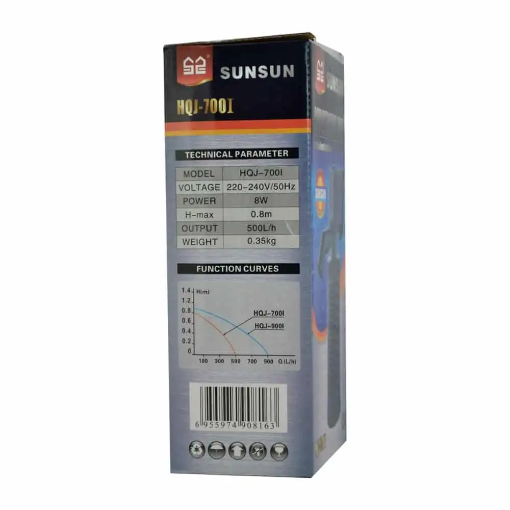 Sunsun Internal Filter HQJ 700 I SSIF09 3