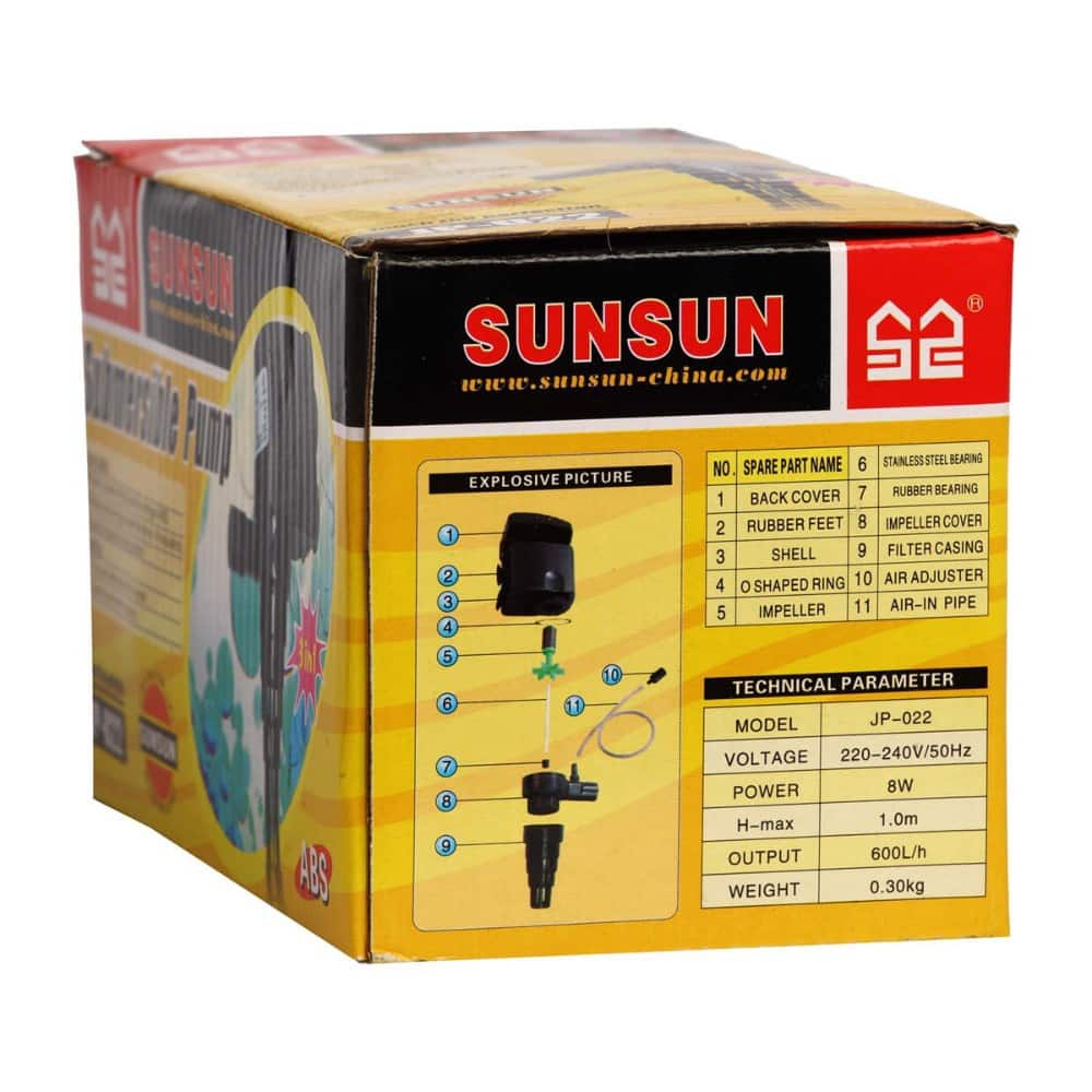 Sunsun Power Head Submersible Pump JP 022 SSSP10 4